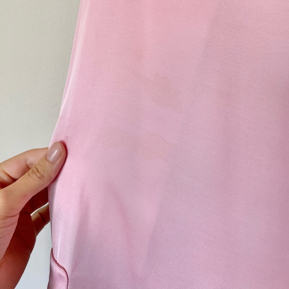 Lovers + Friends Kit Cargo Satin Pants in Light Pink - Picture 4 of 9